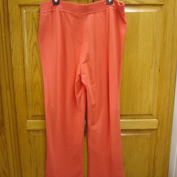 NWT WMN'S KIM ROGERS PANTS/SLACKS SZ PL ORANGE - Picture 1 of 4